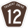 Tourist Drive 12 marker