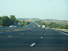 De A9 in de Aude