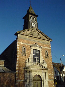 De Sint-Thomas van Canterburykerk in De Walle