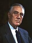 Photographic portrait of Franklin D. Roosevelt