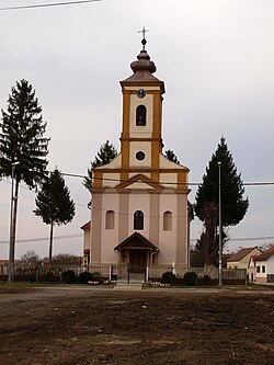 A Szent György plébániatemplom.