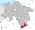 Der Landkreis Göttingen in Niedersachsen