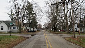 Intersection of Winfield Road and North Street