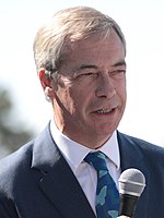 Parteiführer Nigel Farage