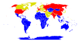 The 9 Nuclear Powers and nuclear sharing (2006-2024)