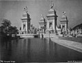 Triumphal köprüsü, Panamerikan Sergisi, Buffalo, New York (1901), John M. Carrere, mimar.