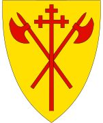 Coat of arms of Sør-Trøndelag County (1983-2017)