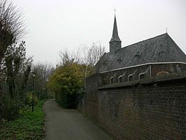 Kloosterkerk gezien vanaf de Agnetenwal