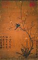 Emperor Huizong of Song, Plum and Birds