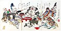 The Seven Lucky Gods, in an 1882 woodblock print by Tsukioka Yoshitoshi