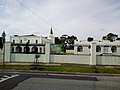 View from Dalgety Rd. Mosque (left) and its community facilities (right)