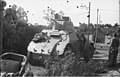 Erbeuteter italienischer Panzerspähwagen AB41 201(i) mit Wehrmacht-Kennzeichen, September/Oktober 1943