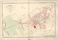 hist. mapa katastralna, Poissy, Francja 1821