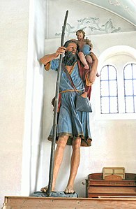 Statue des Hl. Christophorus