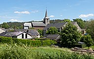 Deigné, Kirche (l'église Saint-Joseph) im Dorf