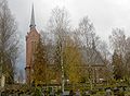 Die Pfarrkirche von Eura (1898)