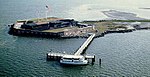 Luftbild von Fort Sumter