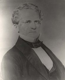 Black and white daguerreotype of Francis Strother Lyon