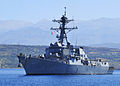 USS Gravely visiting Greece, June 2013.