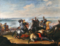 Kampf zwischen Schweden und Tataren bei Warschau (1656)