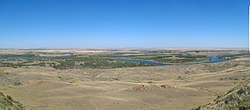 Missouri River below Fort Peck Dam