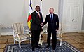 Image 10President Faustin-Archange Touadéra with Russian President Vladimir Putin, 23 May 2018 (from Central African Republic)