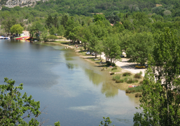 Lake of Montmeyan-Quinson, August 2010