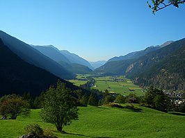 Het Ötztal bij Längenfeld