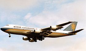 Boeing 747-200 der British Caledonian