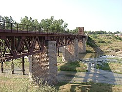 Old Chablat bridge of village