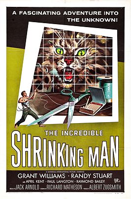 Aanplakbiljet voor The Incredible Shrinking Man