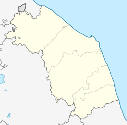Urbisaglia is located in Marche