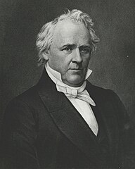 Minister to Great Britain and former United States Secretary of State James Buchanan