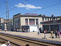 Bahnhofsgebäude in Dschankoj