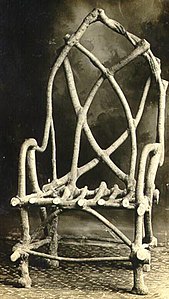 John Krubsack's Chair that Grew (in 1915), his work inspired Reames