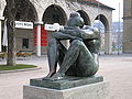 La nuit (Gece)., 1902, Schlossplatz Stuttgart (Öffentlicher Platz).