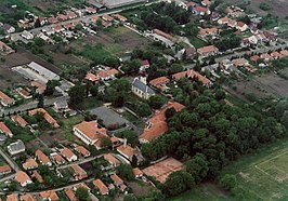 Luchtfoto van Mezőnyárád