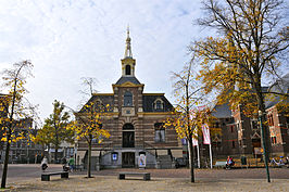 Voormalige raadhuis aan de Kerkbrink; tegenwoordig Museum Hilversum