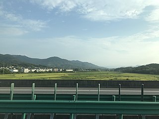 View near Hongshan, Yingshan