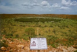 Nationaal park Wolfe Creek Meteorite Crater