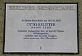 Berlin-Wilmersdorf, Berliner Gedenktafel für Otto Reutter