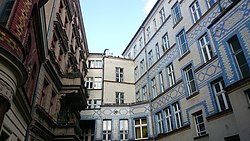 Ehemaliges Luisenbad, Gebäude der Bibliothek am gleichen Standort