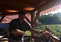 Buschenschank, Kapun winery, Gamlitz, Southern Styria, Austria