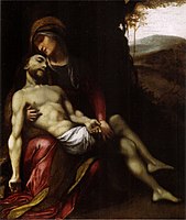 Pietà, 1512, Correggio, Museo civico