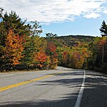 State Route 102 within Acadia National Park in Maine