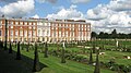 A Hampton Court-palota déli homlokzata