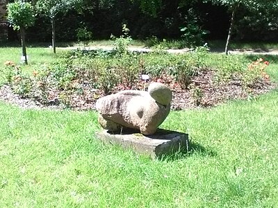 Sculpture in the Botanic Garden of Bydgoszcz (early 1980s)