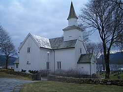 View of the village church