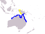 Australian snubfin dolphin range