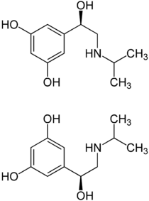 Struktur von Orciprenalin